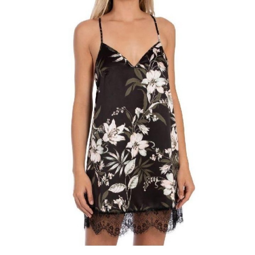 Midnight Bakery Astrid Tropical Chemise Size Small